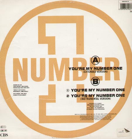 NUMBER ONE - You're My Number One