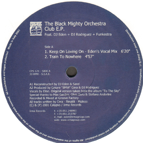 BLACK MIGHTY ORCHESTRA - Club Ep
