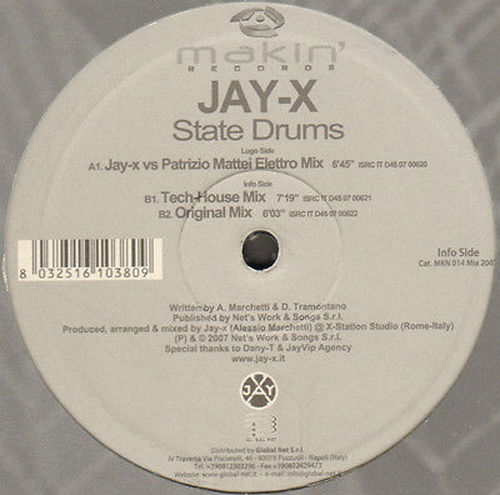 JAY-X - State Drums