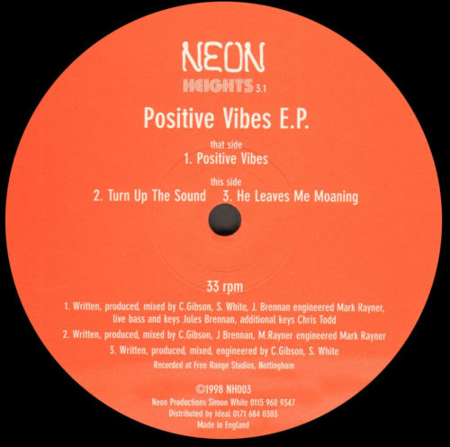 NEON HEIGHTS - Neon Heights 3.1 (Positive Vibes E.P.)