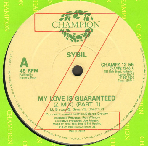 SYBIL - My Love Is Guaranteed (Z Mix) (Part 1-2) 