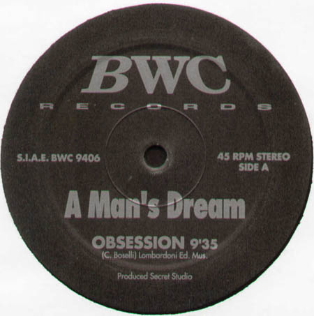 A MAN'S DREAMS - Obsession / Mammoth's Day
