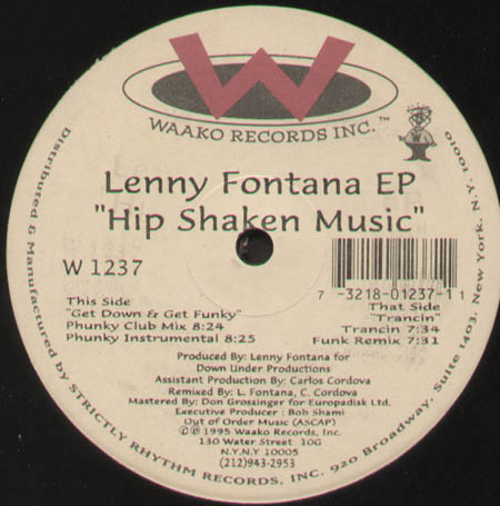LENNY FONTANA - Hip Shaken Music