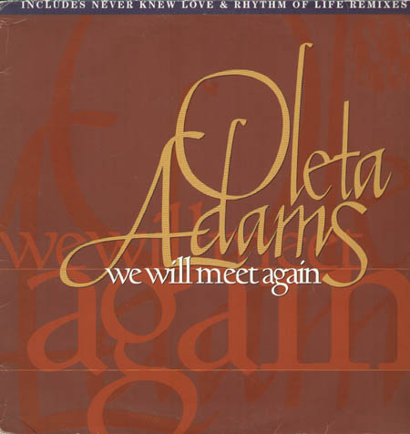 OLETA ADAMS - We Will Meet Again