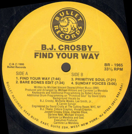 BJ CROSBY - Find Your Way