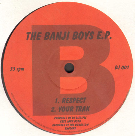 DJ DISCIPLE - The Banji Boys EP