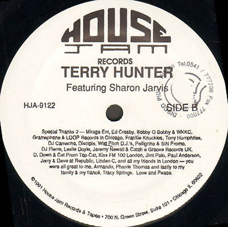 TERRY HUNTER - The New Terry Hunter EP - Feat Sharon Jarvis