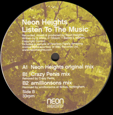 NEON HEIGHTS - Listen To The Music (Crazy Penis Mix)