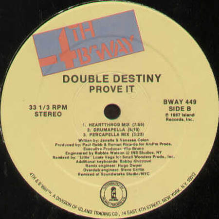 DOUBLE DESTINY - Prove It