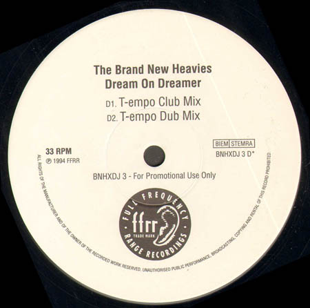 BRAND NEW HEAVIES - Dream On Dreamer (David Morales, T-Empo Rmxs) (Double Pack Promo)