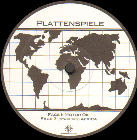 PLATTENSPIELE - Motor Oil