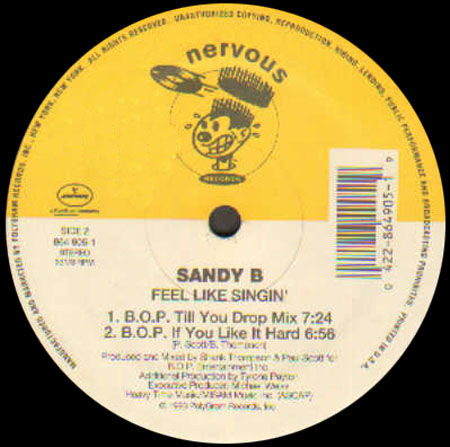 SANDY B - Feel Like Singin' (David Morales, B.O.P. Rmxs)  
