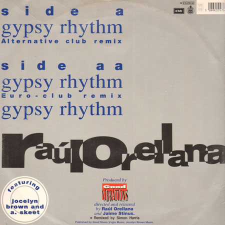 RAUL ORELLANA - Gypsy Rhythm, Feat. Jocelyn Brown