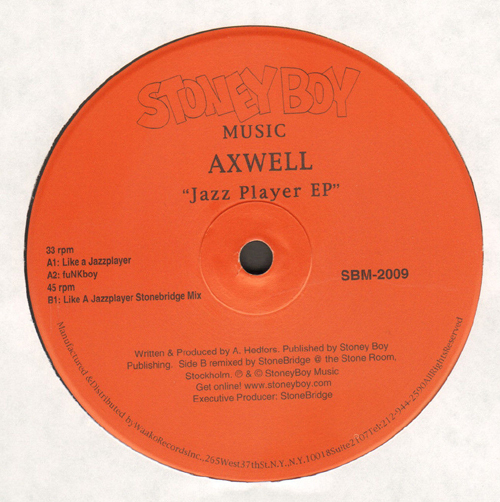 AXWELL - Jazz Player EP