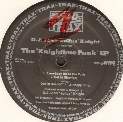 D.J. JOHN JULIUS KNIGHT - The Knightime Funk EP