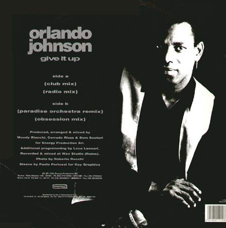ORLANDO JOHNSON - Give It Up