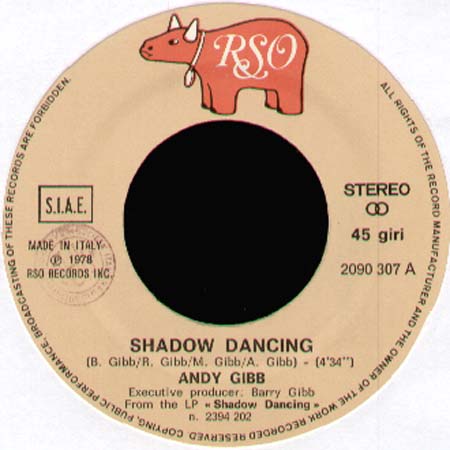 ANDY GIBB - Shadow Dancing / Fool For A Night 