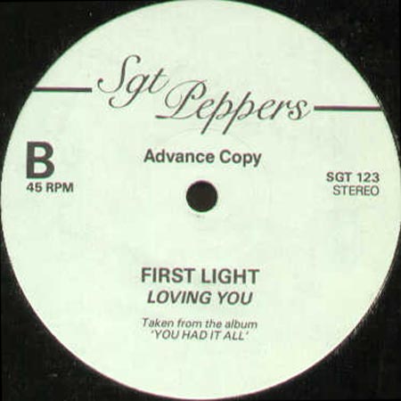 FIRST LIGHT - Right Or Wrong / Loving You