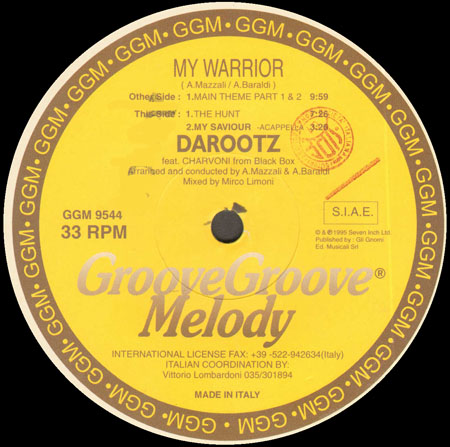 DAROOTZ, FEAT. CHARVONI - My Warrior (Main Theme Part 1 & 2), My Saviour