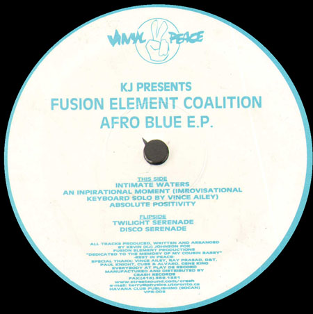 KJ PRESENTS FUSION ELEMENT COALITION - Afro Blue EP
