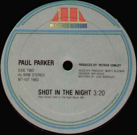 PAUL PARKER - Shot In The Night 