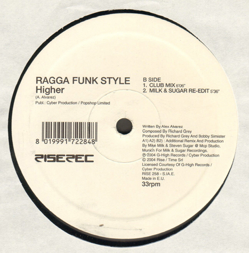 RAGGA FUNK STYLE - Higher (Remix)