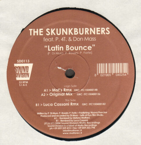 SKUNKBURNERS - Latin Bounce