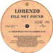 LORENZO JOVANOTTI - File Not Found