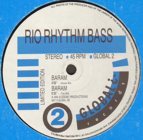 RIO RHYTHM BASS - Big Bear / Baram