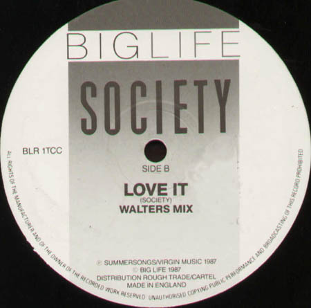 SOCIETY - Love It (Coldcut Mix)