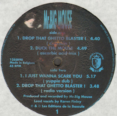 MR.BIG MOUSE - Drop That Ghetto Blaster
