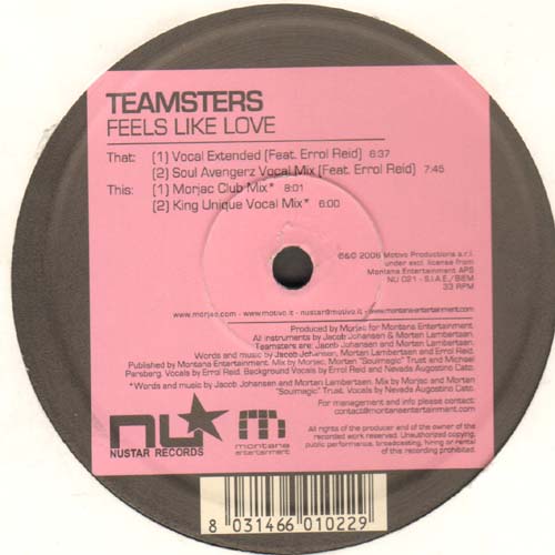 TEAMSTERS - Feels Like Love