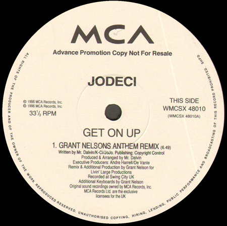 JODECI - Get On Up (Grant Nelson Rmx) 