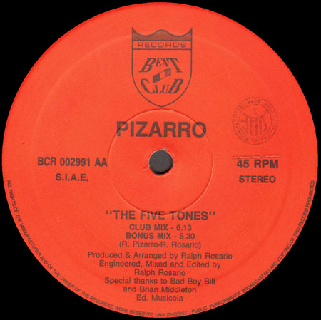 PIZARRO - Release Me (Suelta Me) / The Five Tones
