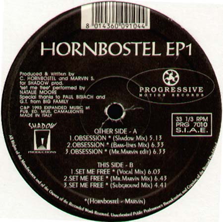 CHRISTIAN HORNBOSTEL - Hornbostel EP1