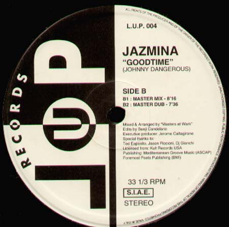 JAZMINA - Goodtime Part 1 (Mixed By Masters At Work)