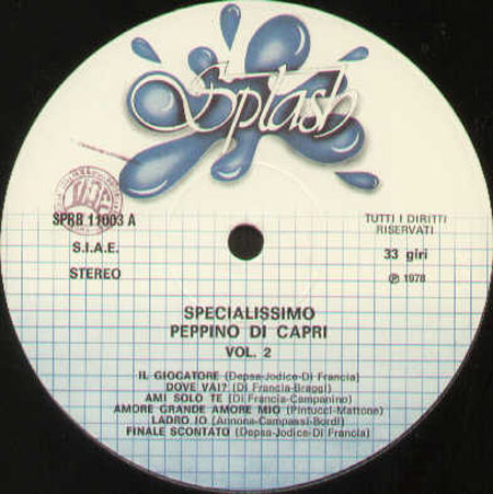 PEPPINO DI CAPRI - Specialissimo Vol.2