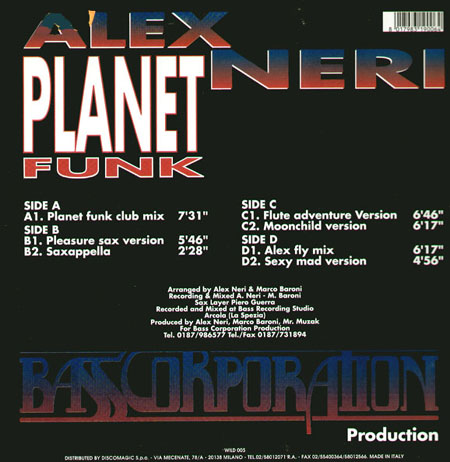 ALEX NERI                      - Planet Funk