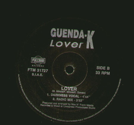 GUENDA K - Lover