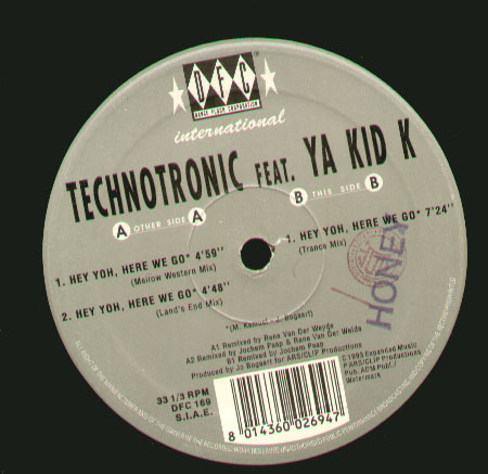 TECHNOTRONIC - Hey Yoh, Here We Go, Feat. Ya Kid K