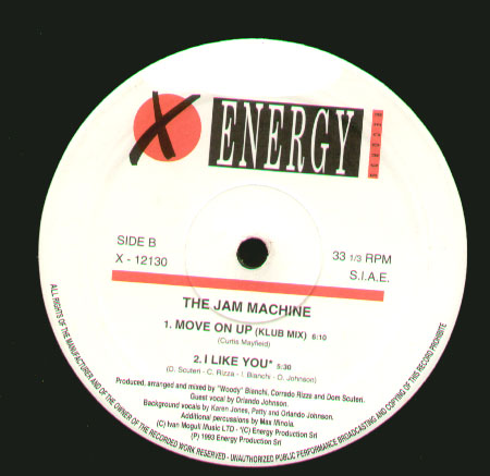 THE JAM MACHINE - Move On Up
