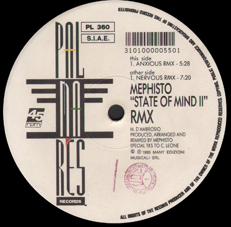 MEPHISTO  - State Of Mind II (Remix)