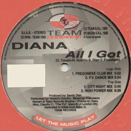 DIANA - All I Got