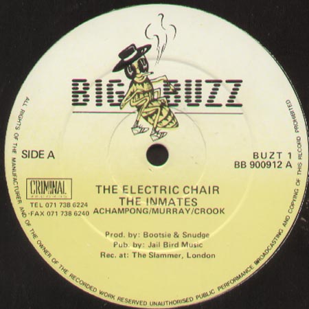 THE INMATES - The Electric Chair / Electro Techno