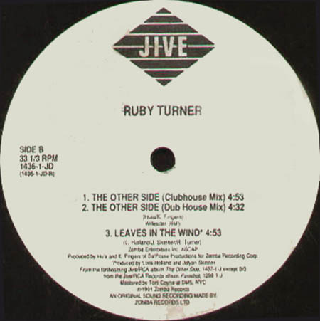 RUBY TURNER   - The Other Side
