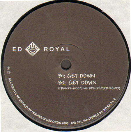 ED ROYAL - Tip to a music,  Get down