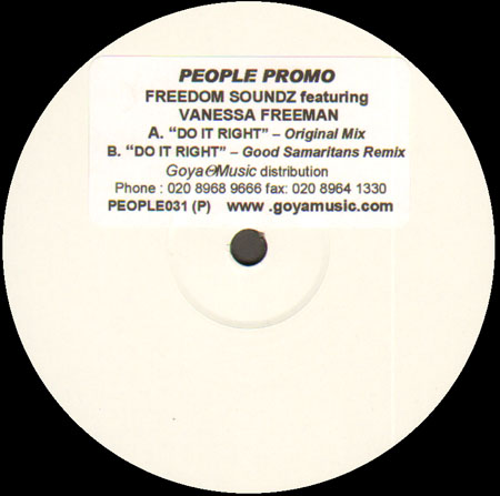FREEDOM SOUNDZ - Do It Right, Feat. Vanessa Freeman (Raphael Ripperton, Stephane Attias Rmxs)