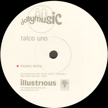 JOLLYMUSIC - Talco Uno (Mutiny Remix)