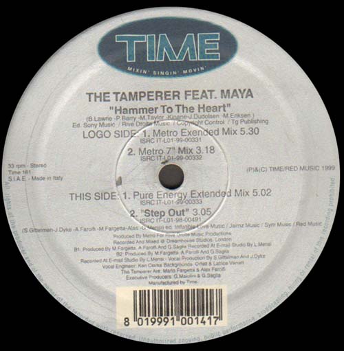 THE TAMPERER - Hammer To The Heart
