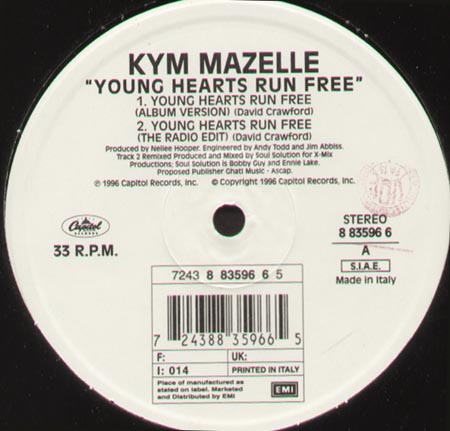 KYM MAZELLE - Young Hearts Run Free 